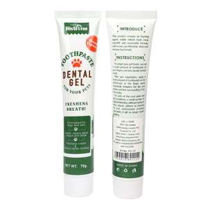 Usine En Gros Boîte De Couleur Emballage Vanille Boeuf Saveurs <span class=keywords><strong>Chat</strong></span> <span class=keywords><strong>Dent</strong></span> Pâte Chien Pet Dentifrice Soins Dentaires Outil De Nettoyage - Product Image 6