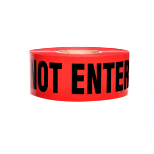 Cinta de Advertencia de Precaución de PE con Marcas No Detectables para Barricadas, Impresa Personalizada - Product Image 2