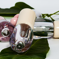 AKIACO Vente en gros, Rouge à lèvres liquide brillant vegan clair de luxe rose chatoyant, contenants de maquillage personnalisés, brillant à lèvres de marque privée