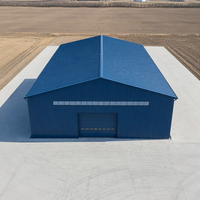 Bâtiment d'entrepôt/atelier préfabriqué en structure métallique légère de haute qualité ZTSS