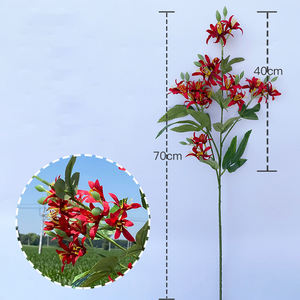 70cm Soyeux Artificiel <span class=keywords><strong>Chèvrefeuille</strong></span> Fleurs pour Mariage Bureau Jardin <span class=keywords><strong>D</strong></span>écor pour Graduation Fête des Mères Saint Valentin Tir - Product Image 5