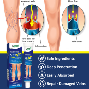 Ungüento Venous Comfort Health para Venas Rojas, <span class=keywords><strong>Piernas</strong></span> Adoloridas y Dormias, <span class=keywords><strong>Piernas</strong></span> Hinchadas y Doloridas Debido a las Várices - Product Image 6