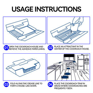 Trampas Adhesivas para Plagas, Personalizables, para Ratones, Arañas, Cucarachas, Serpientes, Escorpiones y <span class=keywords><strong>Ciempiés</strong></span> - Product Image 3