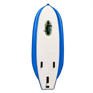 Planche de <span class=keywords><strong>paddle</strong></span> <span class=keywords><strong>gonflable</strong></span> double couche en PVC rouge de haute qualité Yak Outdoors YKI-8 avec système de ailerons standard – Idéale pour les lacs et les rivières - Product Image 2