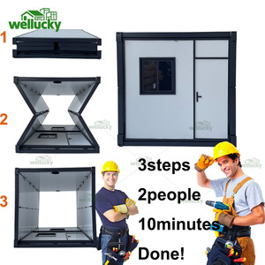 Conteneur pliable de type X en promotion en Chine, facile à assembler, préfabriqué, pour l'aménagement de fermes et le stockage d'équipements - Product Image 6