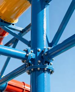 Diverse gekleurde epoxy anticorrosieve vloeibare coating topcoats, aanbrenging met kwast - Product Image 1