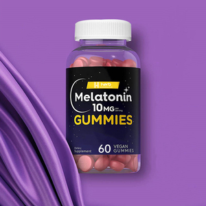 Gomitas Orgánicas para Dormir de Marca Privada OEM/ODM, Sin Azúcar, Buenas para el Sueño de los Adultos, Gomitas de Melatonina - Product Image 2