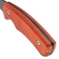 Hache légère Bochen Diamond avec manche en bois, gravée au laser, pour bricolage, camping, chasse, survie en extérieur, avec pochette en nylon – Cadeau idéal