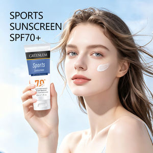 Crema Solar Hidratante Ligera Greenlem, Alto SPF, Protección de Amplio Espectro, Glicerol, Nicotinamida, para Uso Corporal Femenino - Product Image 2