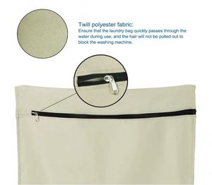 Échantillon Gratuit : Sac de Lavage pour Animaux de Compagnie pour Lave-linge, Sac à Linge pour Animaux, Éliminateur de Poils de Chien et de Chat (Beige) - Product Image 5