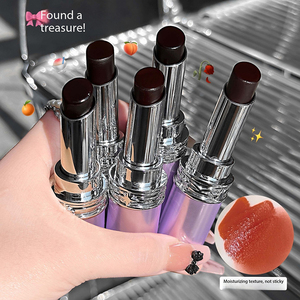 Lápiz Labial Vegano de Larga Duración, Resistente al Agua, con Brillo Cremoso Mineral Secreto Negro Mágico para Mujer, Etiqueta Privada, Superventas - Product Image 4