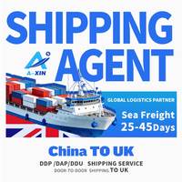 Transitaire Chine-Royaume-Uni DDP, transport aérien et maritime, livraison porte-à-porte, agent maritime