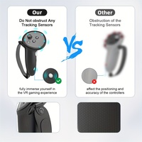 Aksesoris VR Pelindung Silikon untuk Meta Quest 3s, Penutup Headset VR, Masker Wajah, Penutup Lensa, Pelapis Kontroler
