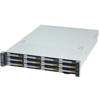 ZhenLoong X212-U2 2u 12 Bay 8 * U.2 NVMe SSD Hard Disk Hot Swap Server di archiviazione Rack case con 12Gb Mini SAS Backplane