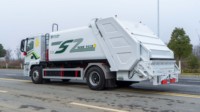 Camion à ordures compacteur EV 4x2 XINGCHEN 14 CBM à vendre pour la collecte des déchets, camion à ordures compacté EV