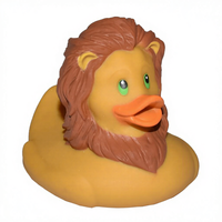 Canard de bain en caoutchouc, cadeau unisexe pour enfants, idéal pour les cadeaux de Noël, jouet aquatique pour 0-24 mois, fabriqué en Chine