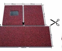 Imperméable pvc bobine tapis de voiture pvc tapis spaghetti pour or prospection tapis or lavage pvc sol tapis rouleau