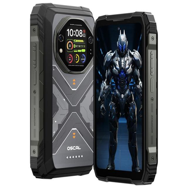 Wholesale Price Blackview Oscal TANK 1 12GB+256GB 6.78 inch Android 15 5G NFC 20000mAh Battery Mobile Phone