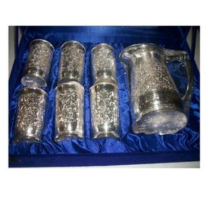 Ensemble de citron en laiton moderne et élégant avec plaqué argent pour vaisselle d'hôtel, verres - Product Image 1