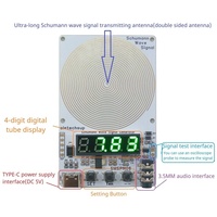 SMSPN06 7.83Hz Schumann Resonance Sine Wave Signal Generator Digital Display Adjustable Frequency 0.01Hz-10kHz for Synchronizing