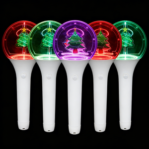 Bâton lumineux LED 3D en acrylique pour concert, avec télécommande, 15 couleurs, support éclairé - Product Image 4