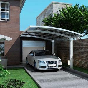 Abri <span class=keywords><strong>de</strong></span> voiture autoportant en aluminium au design moderne, abri imperméable pour stationnement extérieur et utilisation en <span class=keywords><strong>jardin</strong></span> - Product Image 1