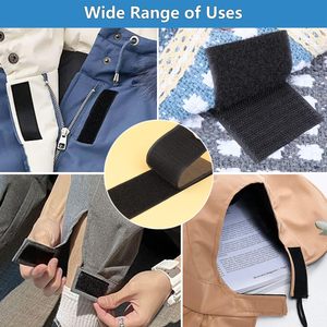 <span class=keywords><strong>Sangle</strong></span> auto-adhésive à boucles et crochets de 50 mm, à coudre, 100 % polyester, pour chaussures, sacs et vêtements - Product Image 5