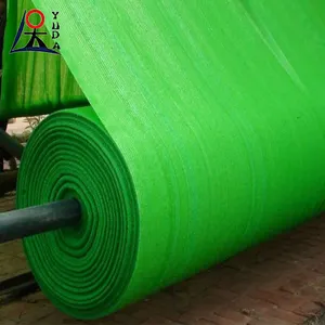 Rede de sombreamento do sol da produção anping fábrica de tecido preto/verde