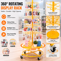 Présentoir Portable Pliable Rotatif en Métal sur Pied pour Tête de Mannequin de Magasin Personnalisé, Mèches de Cheveux Humains Tressées et Perruques Lace Front