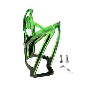 Portabottiglie Ultra leggero in alluminio per bici portabottiglie verde per biciclette - Product Image 2