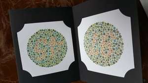 Livre de <span class=keywords><strong>test</strong></span> de la vue <span class=keywords><strong>Ishihara</strong></span> de qualité supérieure, 38 plaques, fabriqué en Chine - Product Image 6