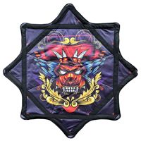 Foulard de danse Yangko Laikabu, serviette octogonale Flyper001, adulte, unisexe, diamètre 62 cm, sérigraphie