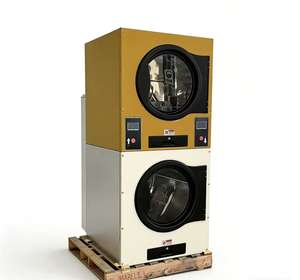 Séchoirs à linge empilables colorés en acier inoxydable certifiés CE, grande capacité, gain de place, populaires au Royaume-Uni pour les blanchisseries commerciales - Product Image 5