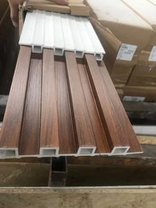 Trong nhà ngoài trời <span class=keywords><strong>WPC</strong></span> tường ốp Panel-Trắng PVC co-đùn chống thấm UV bảo vệ vật liệu xây dựng - Product Image 5