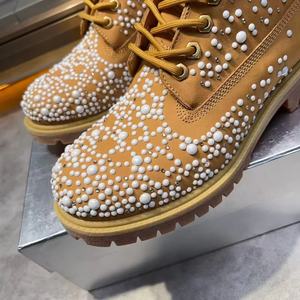 Bottes d'hiver et d'automne de haute qualité, unisexes, thermiques, pour la neige, vente en gros, personnalisées, originales, respirantes, tendance, antidérapantes, authentiques - Product Image 4