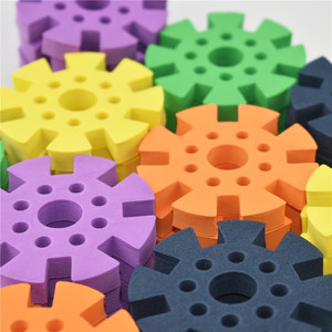 Blocs de construction en EVA extra larges en forme de flocon de neige, épais, doux, jouets éducatifs pour une utilisation en intérieur et en extérieur - Product Image 4