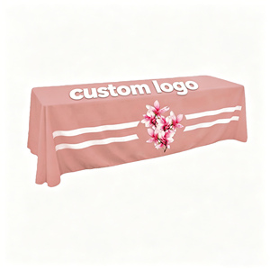 High Quality Breathable Pink Cheese <b>Cloth</b> <b>Table</b> Runner Matching Custom Size Extra Wide <b>Table</b> <b>Cloth</b> - Product Image 1