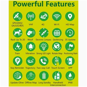 <span class=keywords><strong>Collar</strong></span> activo de metal inteligente para perros y gatos 4G GPS GPRS Sistema antipérdida Navegador GPS Antena Receptor Rastreador de mascotas - Product Image 6