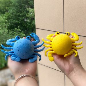 Nouveauté : Jouets de bain en forme de crabe, jouets anti-stress pour enfants, jouets interactifs pour bébés - Product Image 5