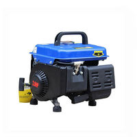Générateur d'essence portable compact BISON (CHINE) BS950A monocylindre 2 temps 650 watts, démarrage par lanceur, 110V/220V 50/60Hz, 500 heures