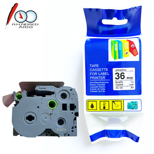 Tương Thích Brother Ste Ste-161 Ste161 Đen Trên Rõ Ràng Brother In Ribbon Nhãn Băng Cho Stencil Băng 36 Mét Brother - Product Image 5