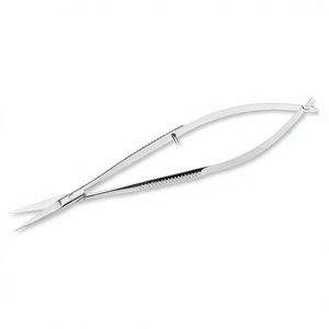 Porte-aiguilles de microchirurgie en acier inoxydable incurvé manuel Castroviejo de bonne qualité, CE, réutilisable, instruments médicaux de précision - Product Image 1