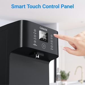 เครื่องกรองน้ำระบบ Reverse Osmosis แบบตั้งโต๊ะ Cobectal ขนาด 4 ลิตร 8 ขั้นตอน พร้อมระบบตรวจสอบค่า TDS สีดำ วัสดุพลาสติก ประหยัดน้ำ - Product Image 6