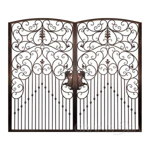 Clôture <span class=keywords><strong>en</strong></span> <span class=keywords><strong>fer</strong></span> de haute qualité Portes de cour <span class=keywords><strong>en</strong></span> <span class=keywords><strong>fer</strong></span> forgé Porte principale unique Porte extérieure <span class=keywords><strong>en</strong></span> <span class=keywords><strong>fer</strong></span> <span class=keywords><strong>Prix</strong></span> - Product Image 6