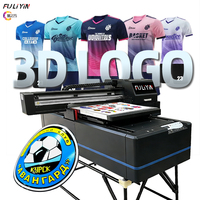 Imprimante UV à plat FULIYIN 4050 XP600 Nouvelle pour autocollants 3D en gelée, logos, t-shirts, broderie 3D, film UV, effet goutte de gel