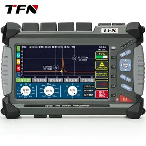 TFN F7-SM1 SM/MM Refletômetro Óptico de Domínio de Tempo 850/1300/1310/1550nm 26/30/37/35dB Refletômetro OTDR