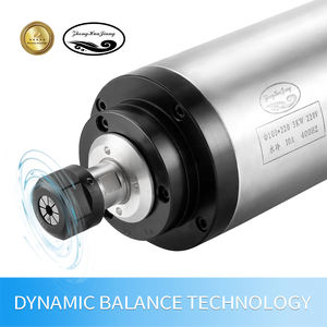 มอเตอร์แกนหมุนระบายความร้อนด้วยน้ำไฟฟ้าความเร็วสูง ER20 3KW 220V/380V อินเวอร์เตอร์/ ควบคุม VFD 24000RPM เครื่องเจาะ CNC - Product Image 3