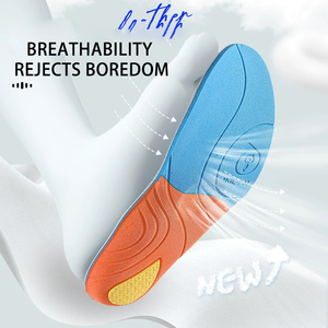 Solette in Vera Pelle di Alta Qualità, in Pelle Bovina, per Primavera/Estate, Anti-Odore, Assorbenti, in <span class=keywords><strong>Memory</strong></span> Foam, Comode, per Piedi Non Stanchi - Product Image 3