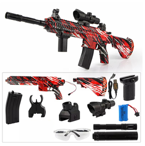 M416 New Version Gel Blaster Gel <strong>Gun</strong> with Drum <strong>Hopper</strong> - Product Image 3