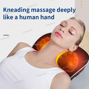 Almohada Cervical Ergonómica <span class=keywords><strong>de</strong></span> Espuma Viscoelástica con Masaje, Calor y Tracción para Aliviar el <span class=keywords><strong>Dolor</strong></span> <span class=keywords><strong>de</strong></span> Hombros, Espalda y <span class=keywords><strong>Cintura</strong></span>, Mejora del Sueño - Product Image 6